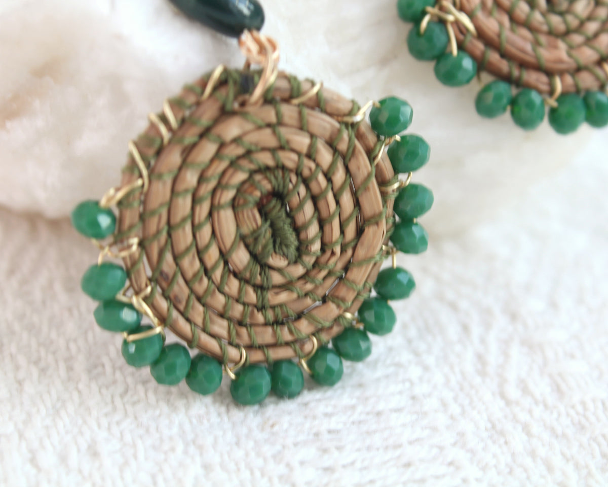 Aretes Ocoxal Verde