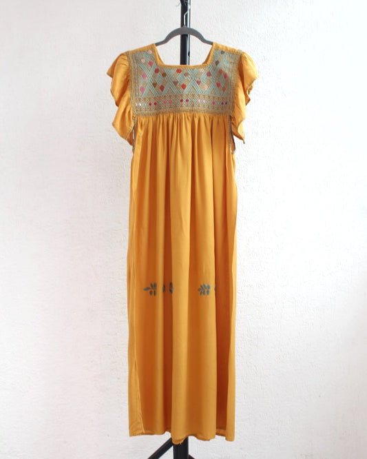 Vestido Cristiana Pejel Amarillo 💛