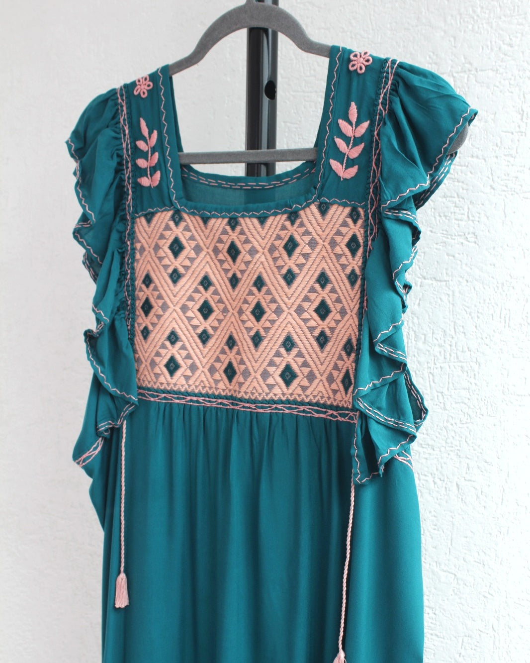 Vestido Josefina Verde Esmeralda Unitalla