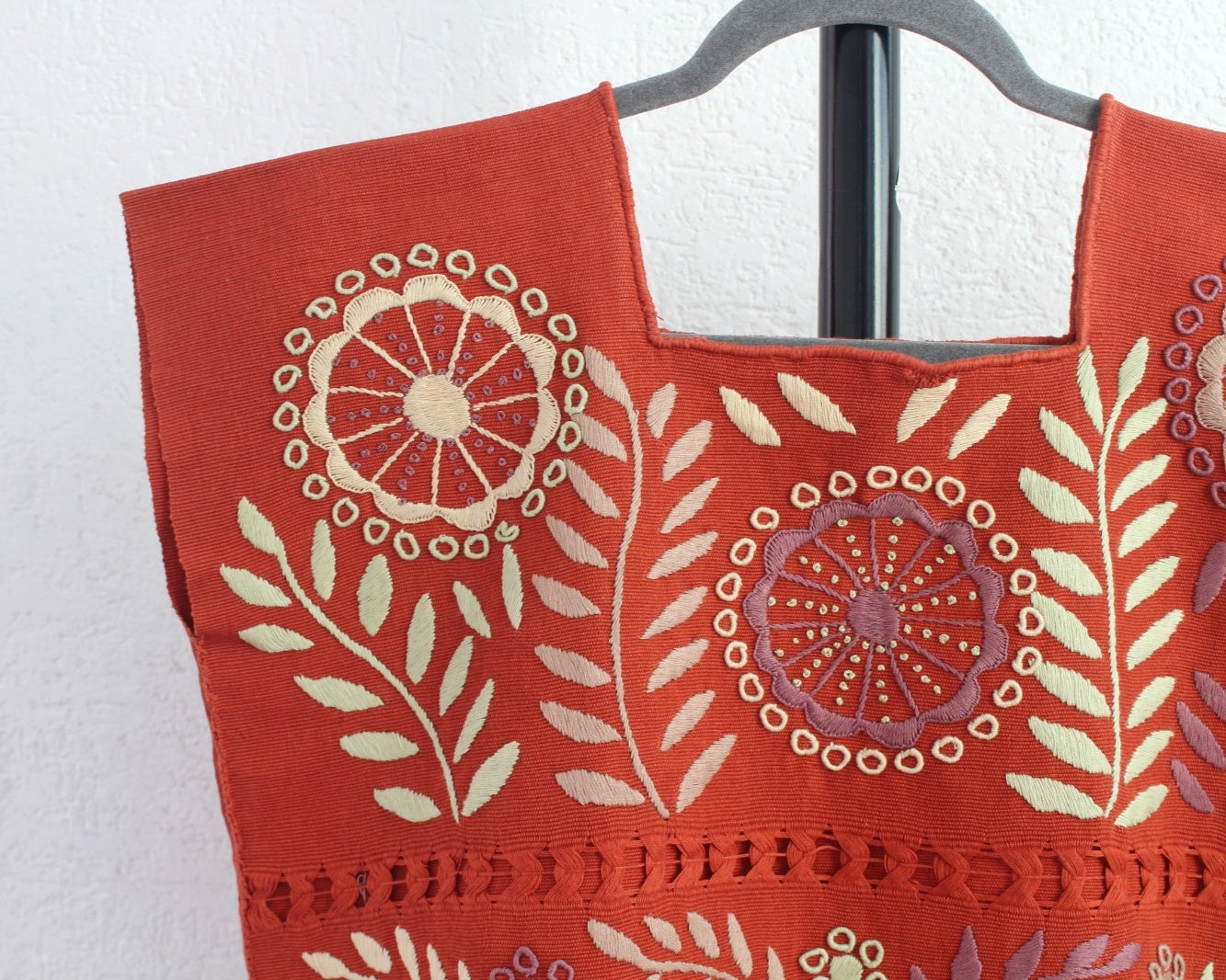 Crop Top Flores Rococo Naranja