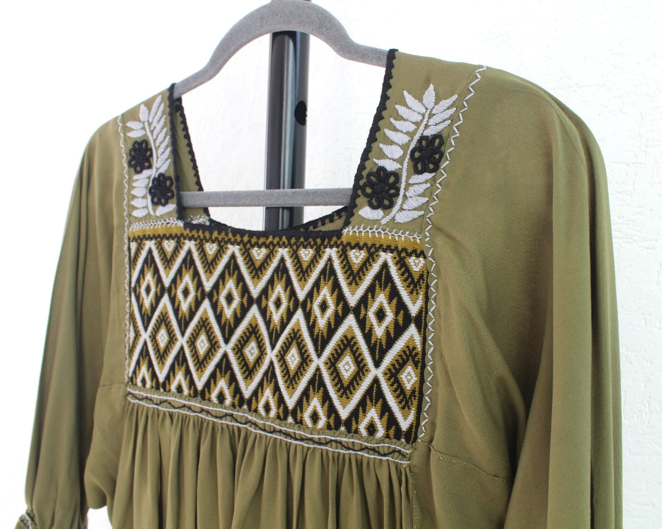 Blusa Maya Negro Verde
