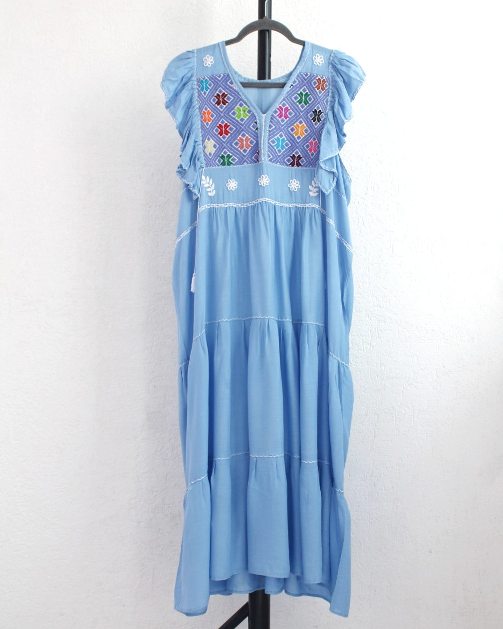 Vestido Antonia Azul Claro