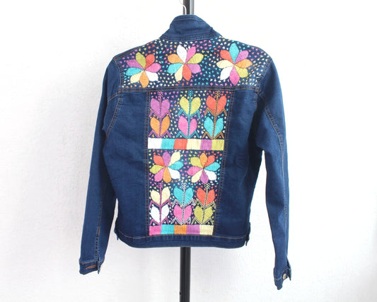 Chamarra Mezclilla XL Milpa Colores pastel