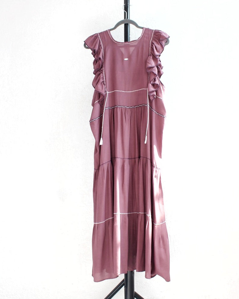 Vestido Antonia Malva Gris 2XL