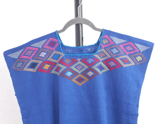 Blusa Rombos Azul Colores