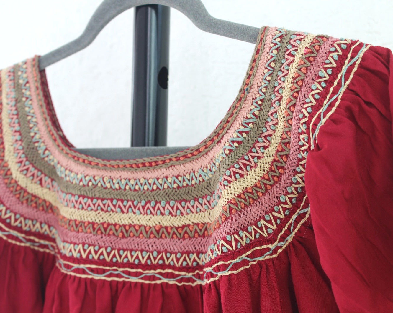 Blusa Catalina Burdeos Colores 2XL