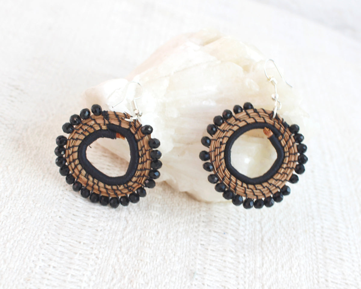 Aretes Ocoxal Negro