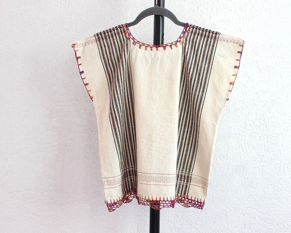 Blusa Carmen Natural Lila Rosa M - G
