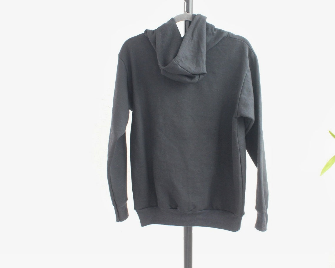 Sudadera M Catrina Negro Naranja