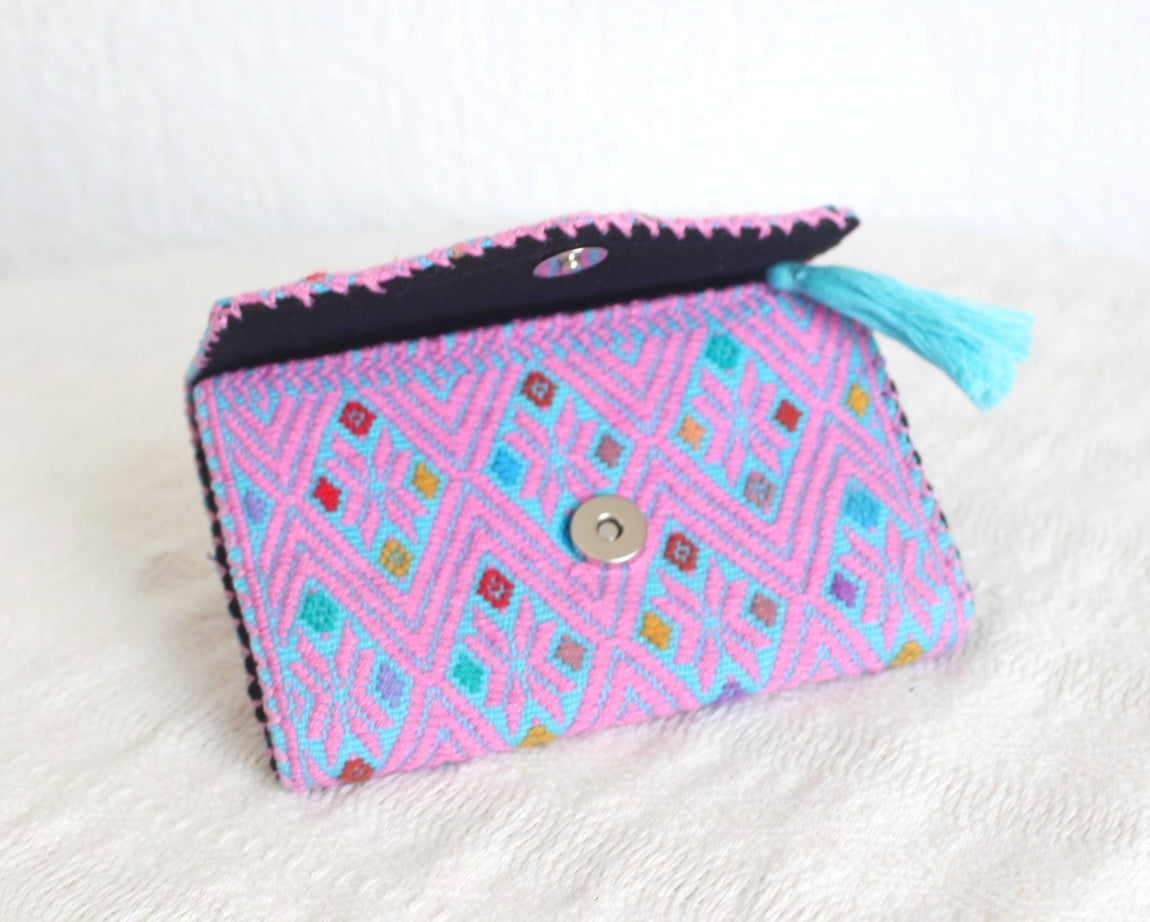 Cartera Estrellas Lila Rosa
