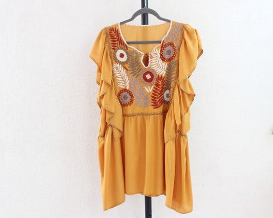 Blusa Celia Amarillo XL  XXL