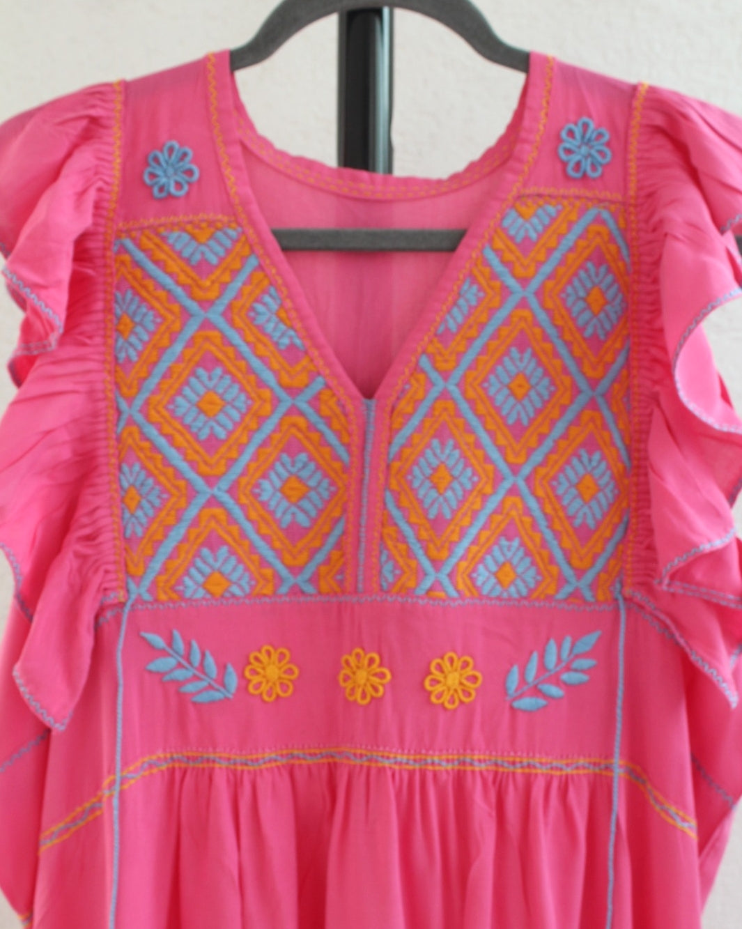 Vestido Antonia Rosa Amarillo