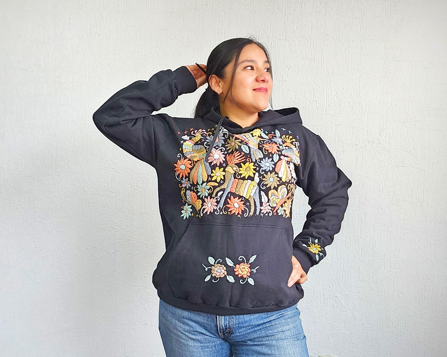 Sudadera XL Tenago Negro