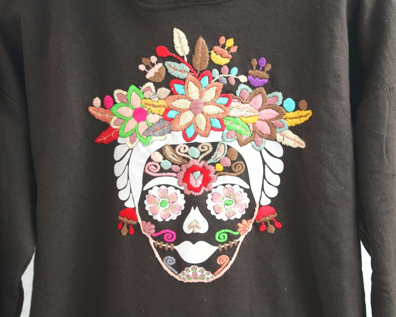 Sudadera XL Catrina Café Colores