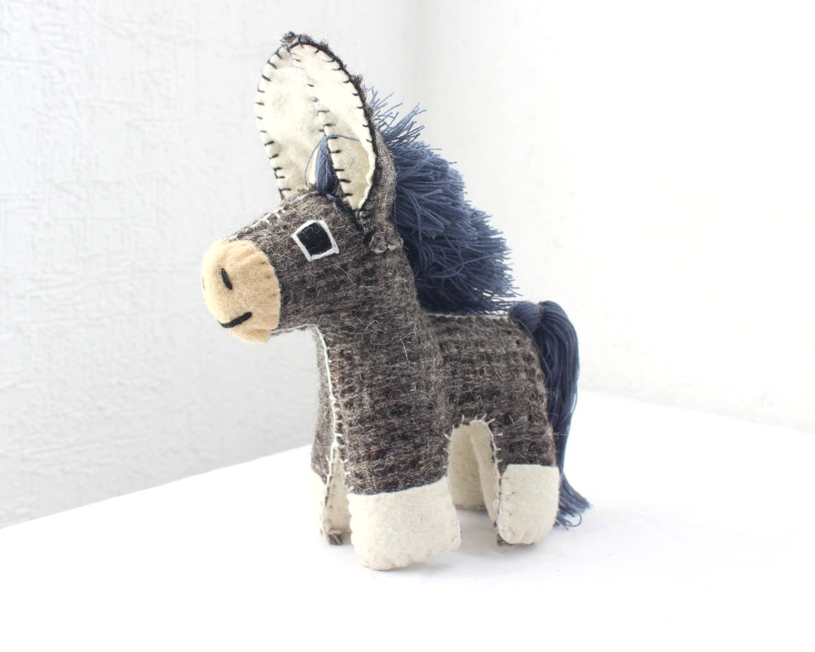 Peluche Burrito Lana Gris