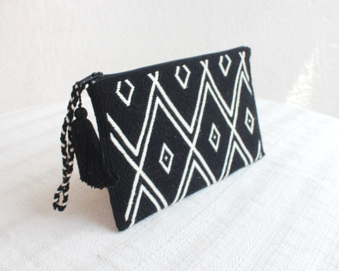 Neceser Pejel Negro Blanco