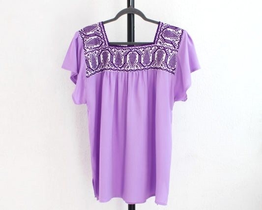 Blusa Tania Lila Uvas  L - XL