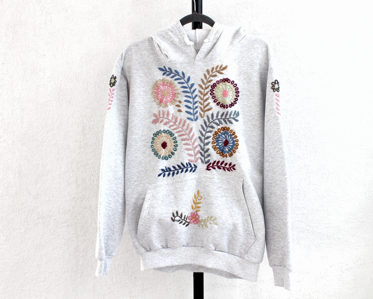 Sudadera L Rococo Gris