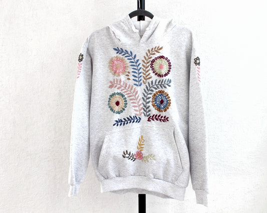 Sudadera L Rococo Gris