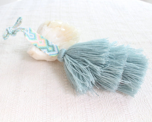 Campanitas con pulsera Menta Rosa Azul