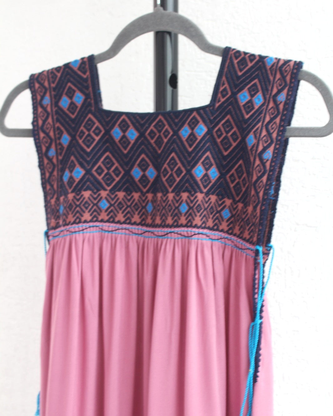 Vestido Teresa Rosa Azul Unitalla