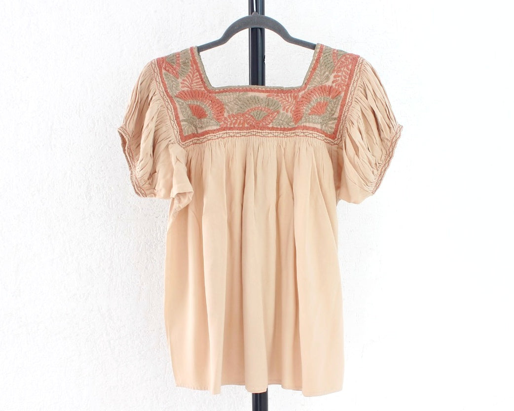 Blusa Aguacatenango Capuchino Marrón