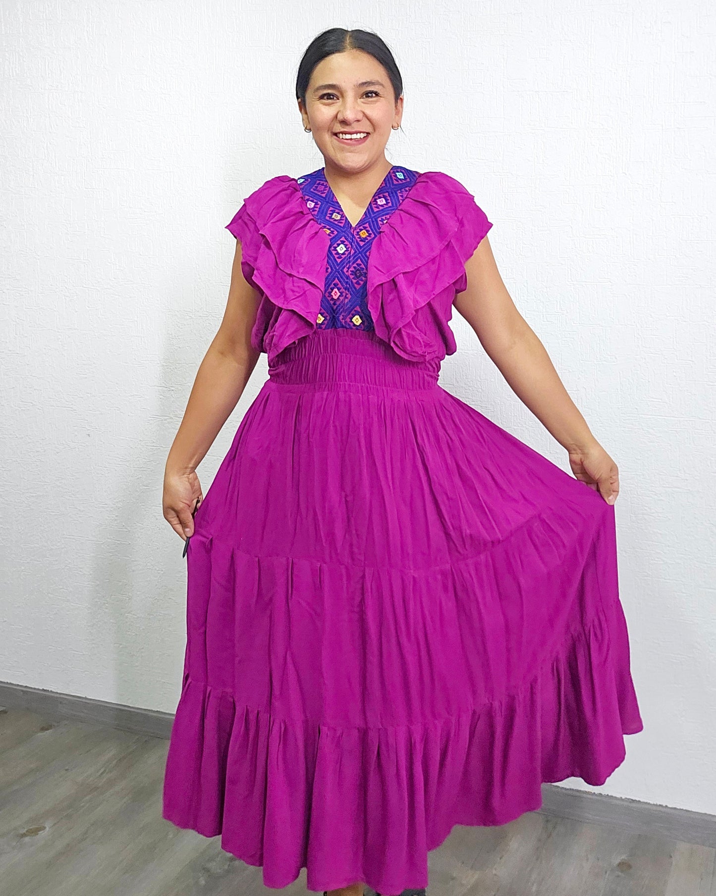 Vestido Citlalli Bugambilia