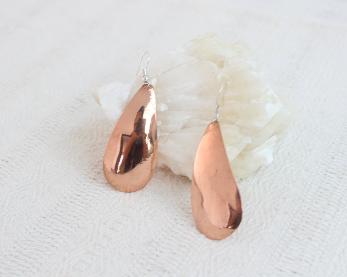 Aretes Cobre Gotas