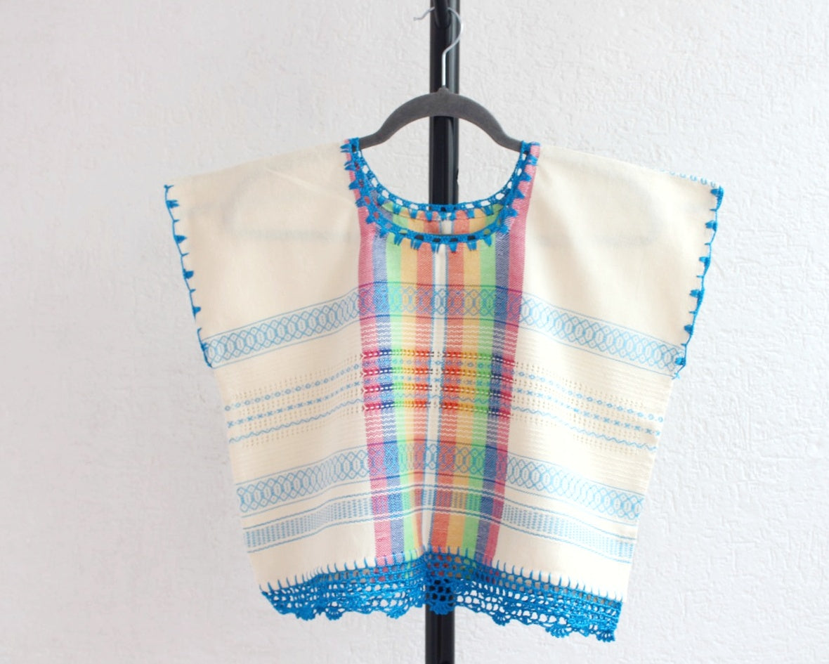 Crop Top Carmen Azul Colores