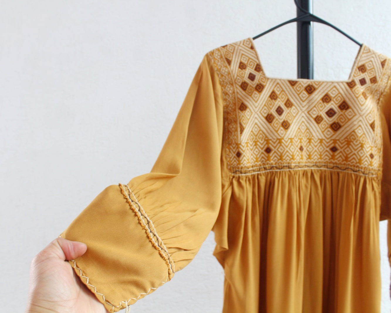 Blusa Elena Amarilla Vino Unitalla