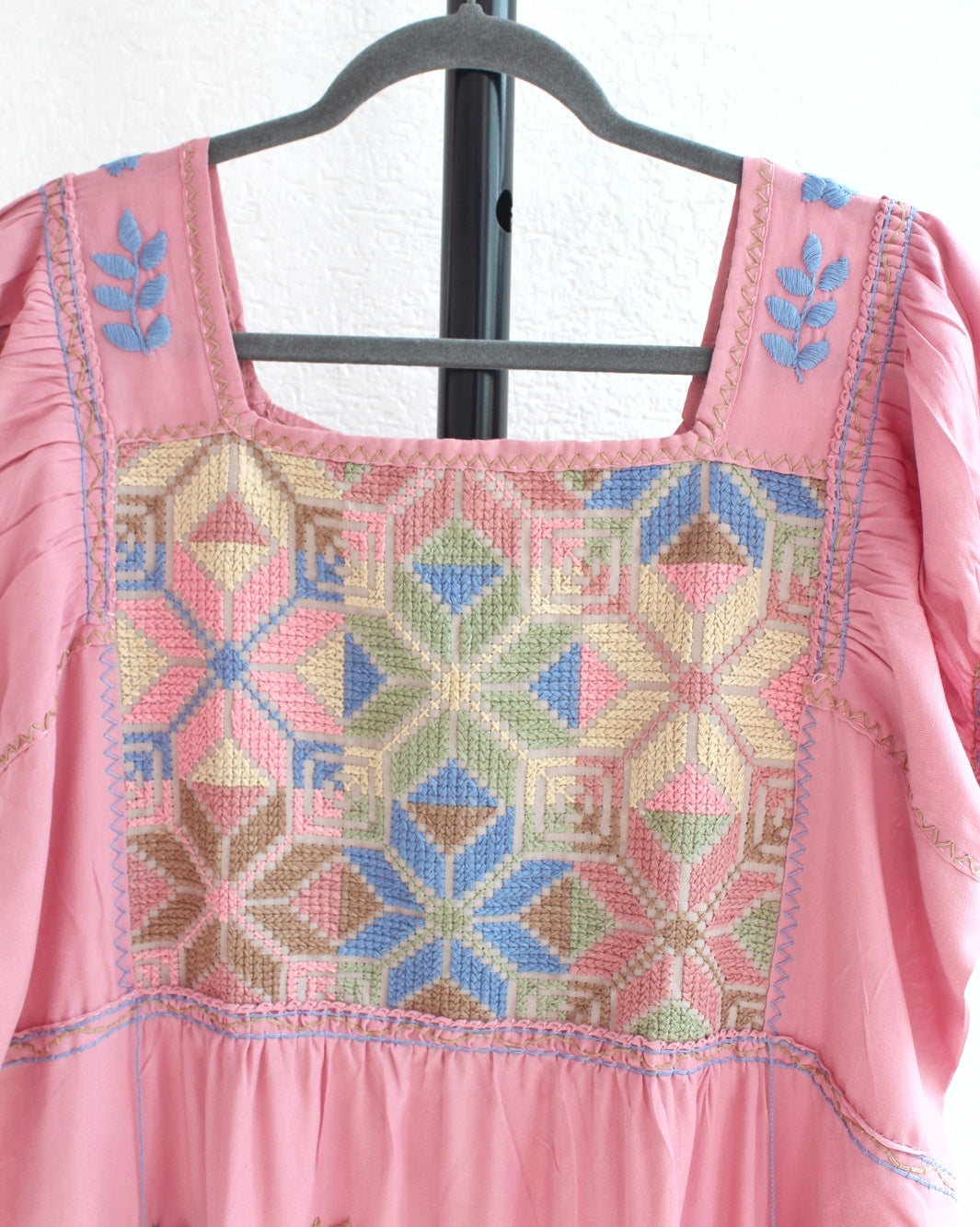 Vestido Julia Flores Rosa Pastel L / XL