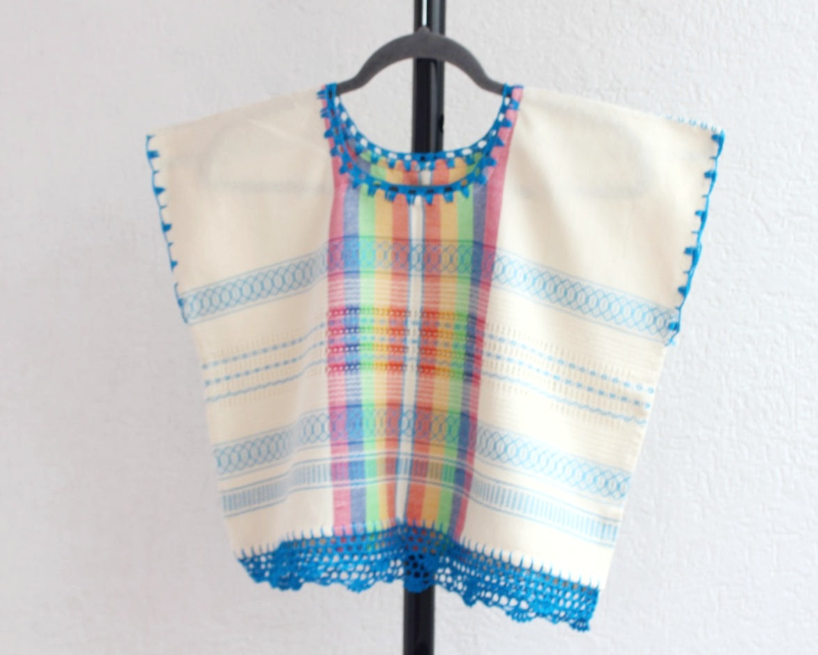 Crop Top Carmen Azul Colores