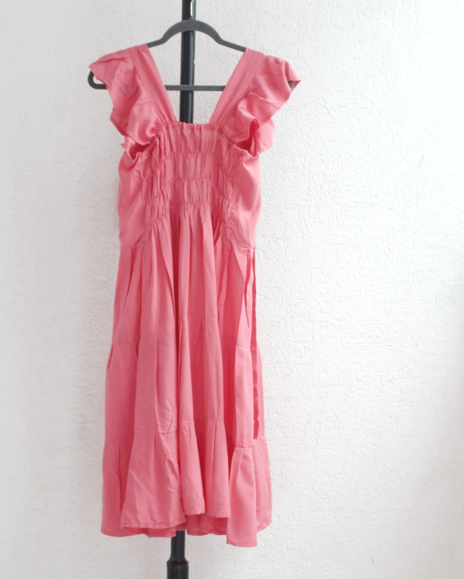 Vestido Anita Corto Coral