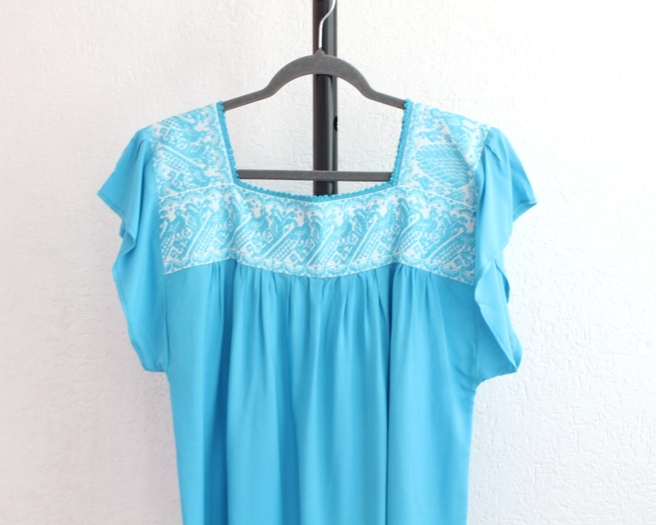 Blusa Tania Azul Pavo Reales XL - 2XL
