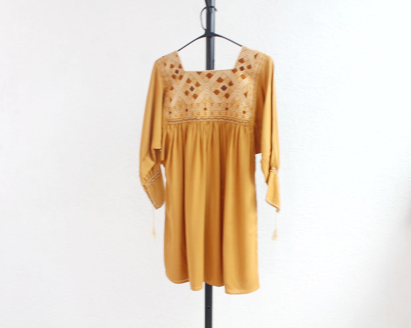 Blusa Elena Amarilla Vino Unitalla