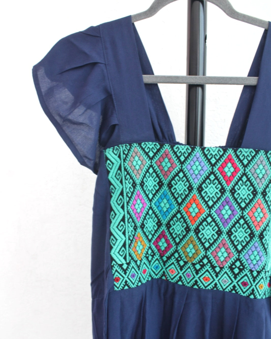Vestido Anita Corto Azul Marino