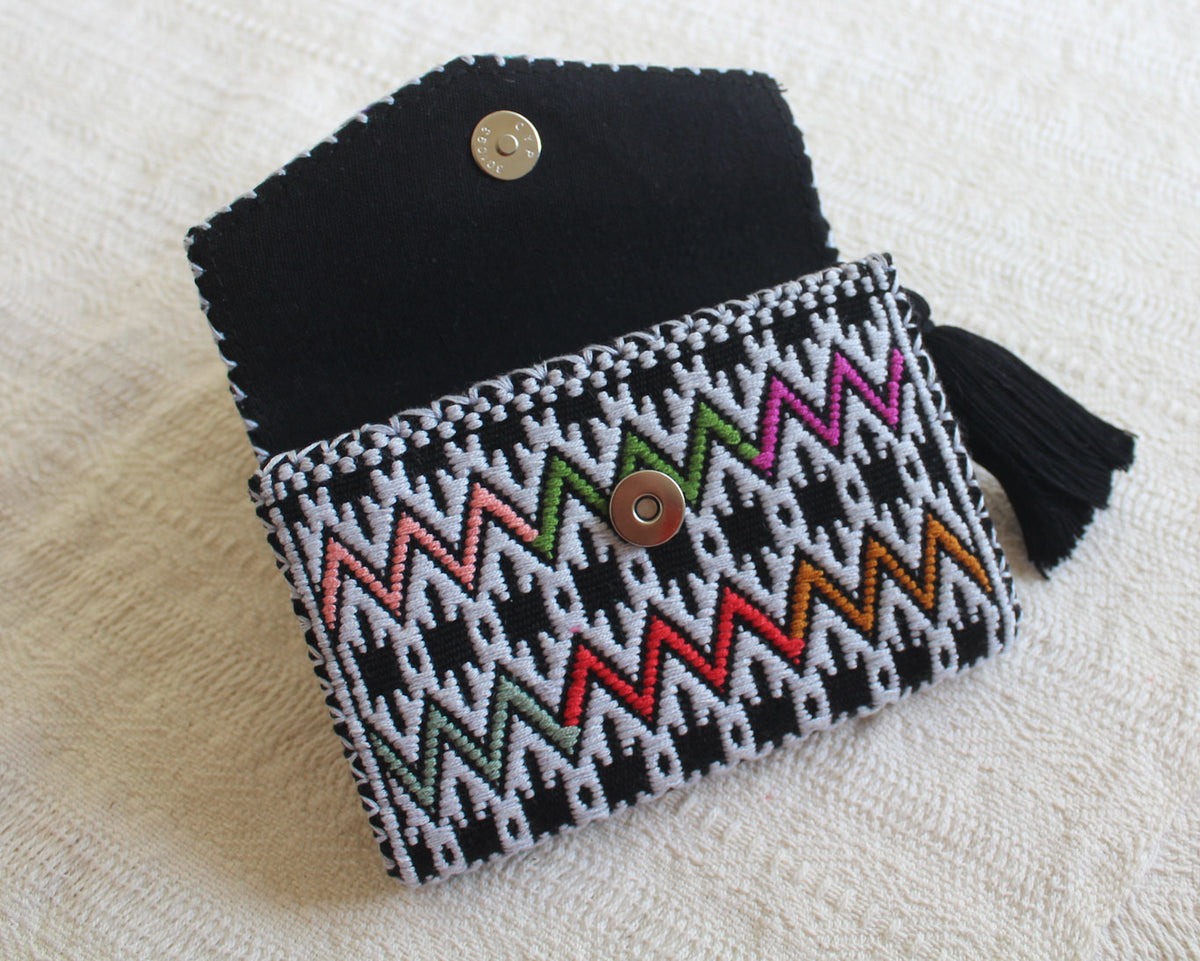 Cartera Lluvia de Estrellas Negro